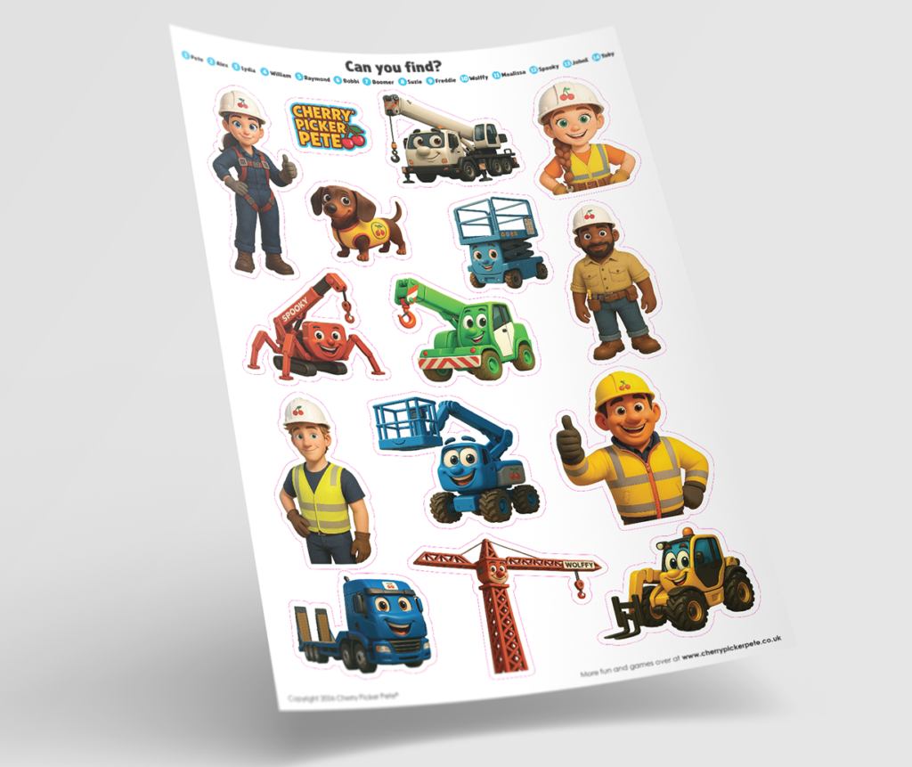 Cherry Town Team Stickers