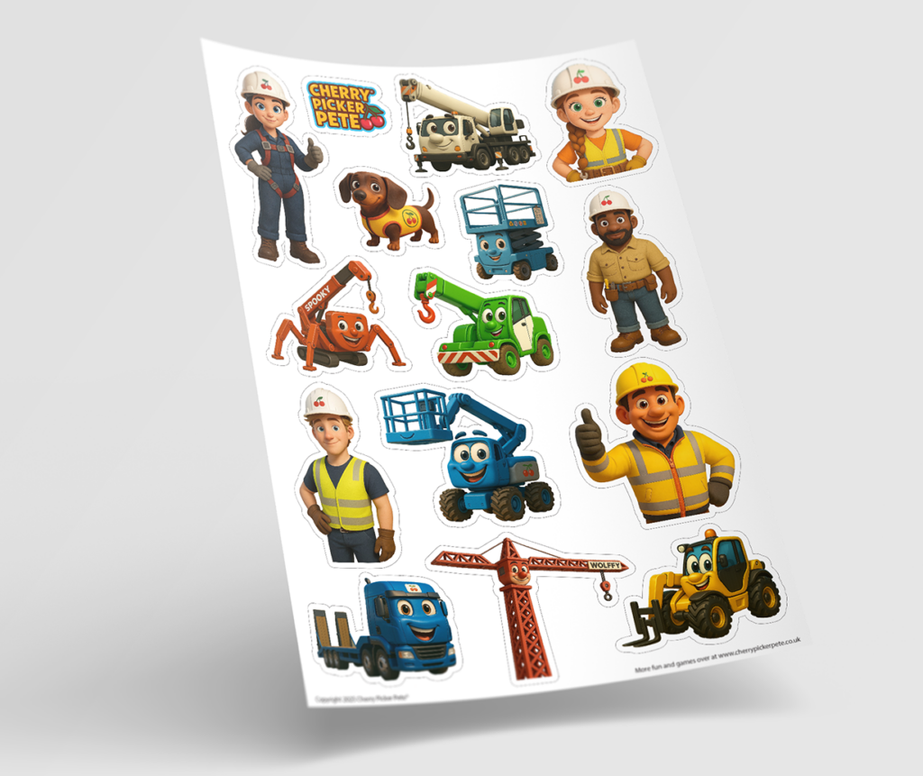 Cherry Town Team Stickers