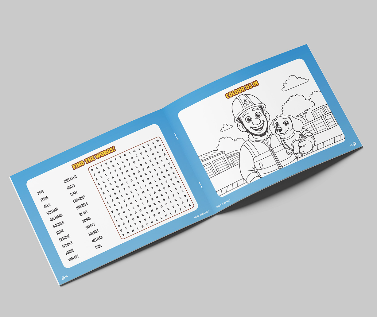 Cherry Picker Pete Activity Pack - Image 2